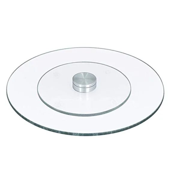 PLATO DE VIDRIO GIRATORIO Perfecto para decorar tus bizcochos.