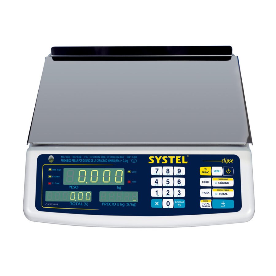 Clipse Balanza comercial digital sin mástil.