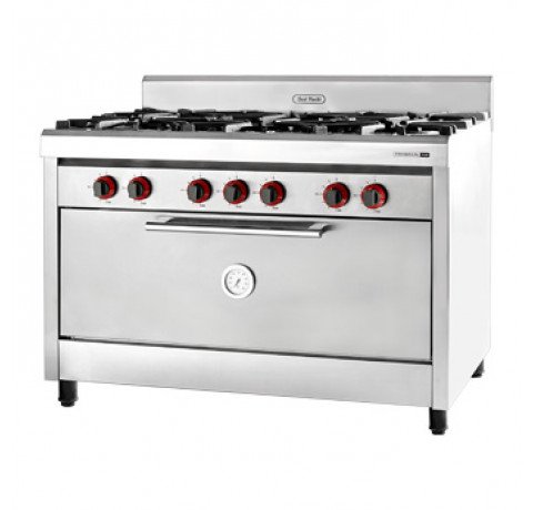 Cocina 6 Hornallas - Línea modular 700