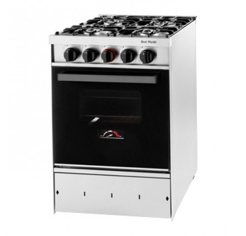  Cocina 535V - 4 Hornallas / Puerta de vidrio