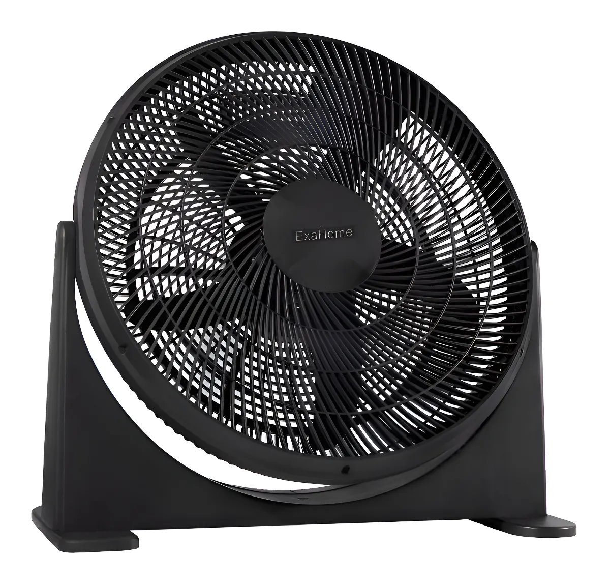 Ventilador Exa Turbo Exahome 20 Pulgadas 90w El Mas Grande Cantidad de aspas 5 Estructura Negro Aspas Negro Diámetro 20 " Material de las aspas Plásti