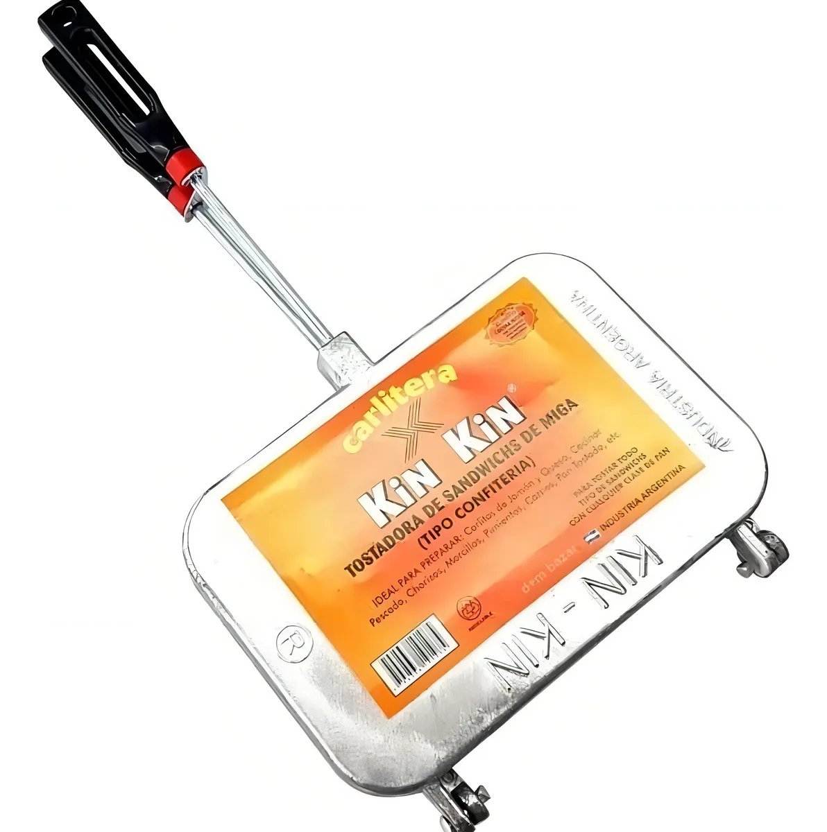 Carlitera Sandwichera Para Hornalla Aluminio Fundicion Kin Kin
