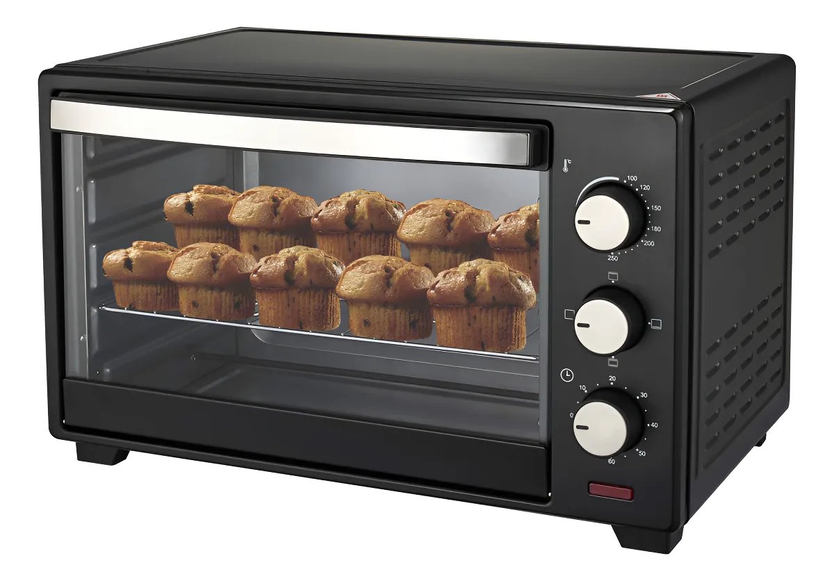 Horno Electrico Dw-eo1600i Color Negro 14l Daewoo