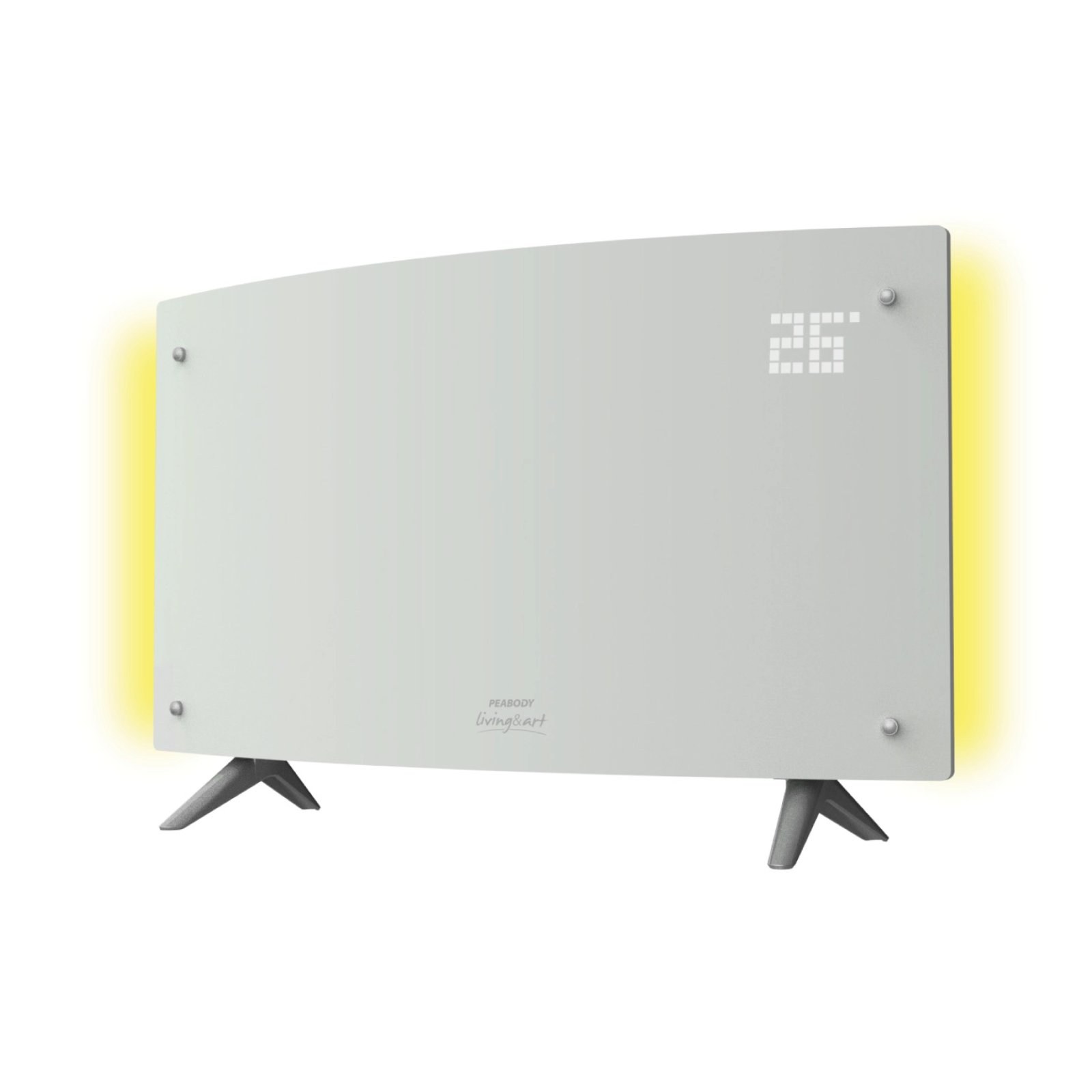 Vitroconvector Curvo Digital con Luz