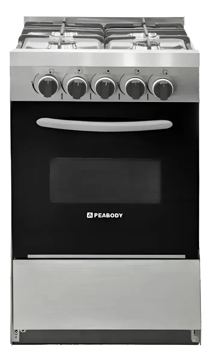 Cocina Peabody 50 Multigas 50 Cm Inox. Inoxidable