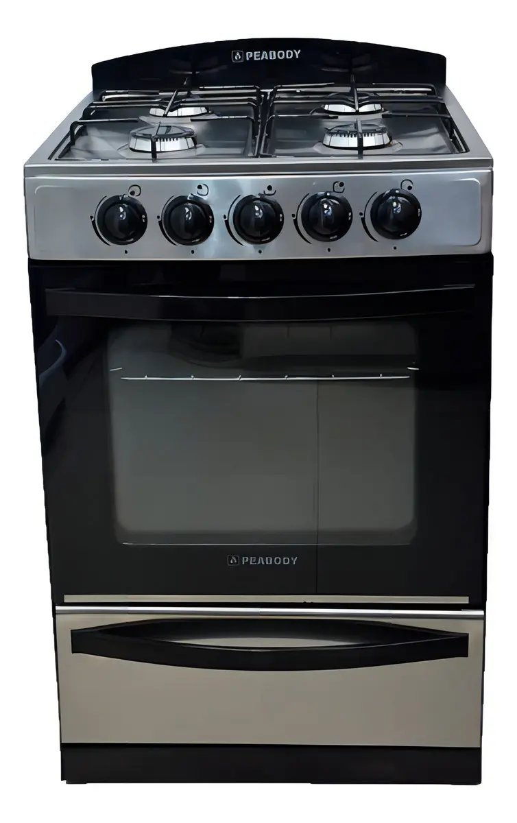 Cocina Peabody Multigas 56cm Acero Inoxidable